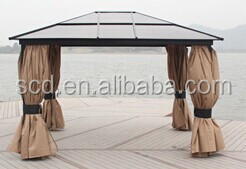 Hot Sale Pavilion Metal Frame <strong>Fixed</strong> <strong>Gazebos</strong> Outdoor Garden <strong>Gazebo</strong> With Galvanized Roof - Product Image 2