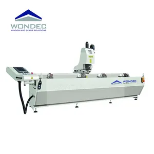 Factory Price Small Aluminum and PVC Profiles CNC Milling Drilling Machine for Door Window Making