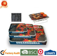 Grill jetable pour barbecue, pièces, ustensile de cuisine, Grill instantané, produit de fabrication