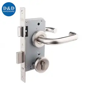 CE EN 12209 Cháy Đánh Giá Cao An Ninh Cửa Mortise Lock Set Đối Với Cửa Kim Loại