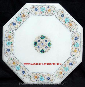 โต๊ะหินอ่อนสีขาว ดีไซน์เนอร์ท็อป - Product Image 1
