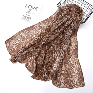 Nuovo scialle <span class=keywords><strong>donna</strong></span> con stampa leopardo animale Hijab <span class=keywords><strong>sciarpa</strong></span> 180 taglia grande 90 * - Product Image 1
