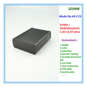 Szomk caja de aluminio 1.26" x3.23" xfree( hxwxl) - Product Image 1