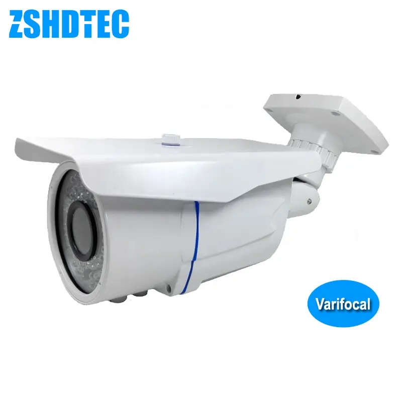 5mp Varifocal Bullet IP Camera Day Night IR Weatherproof Network Surveillance Camera Home Outdoor Support Motion Sensor