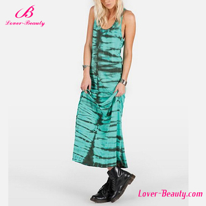 Heißer Verkauf Sleeveless See Blau Einfache Prom Kleid Lange - Product Image 1