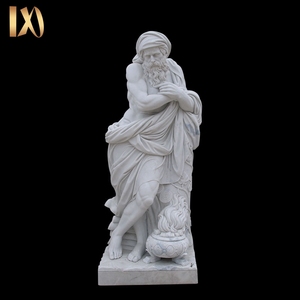 Mano tallada jardín famosa antigua romana persona escultura hombre desnudo - Product Image 1