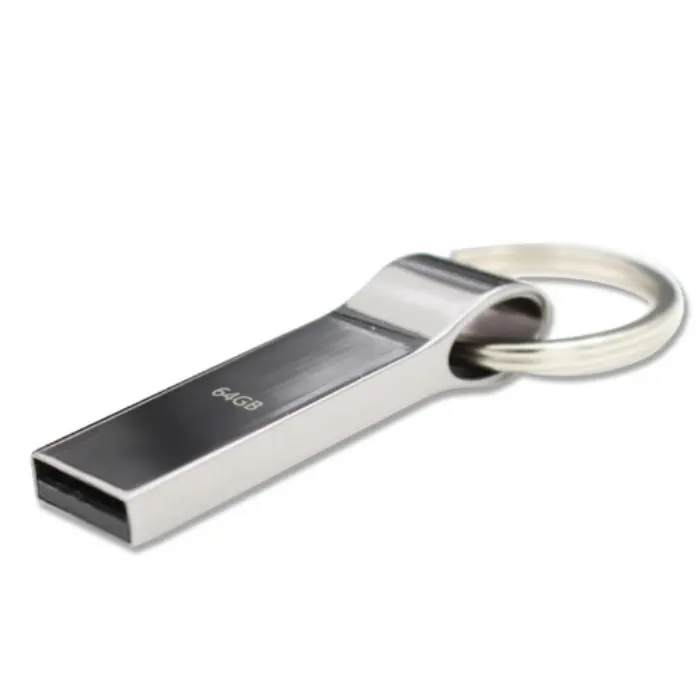 High Quality Full Capacity Metal Waterproof Usb Flash Memory 16GB 32GB Pen thumb drives 4GB 8GB 1TB Memory Stick Key Ring