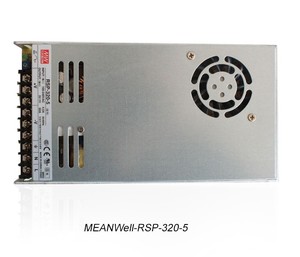 Бренд Mean Well представляет LED источник питания RSP-320-5/лучшее Сделано в Китае 201 - 300W 5V60A один 4,6 ~ 5,4 V 47 ~ 63 Гц 50/60 Гц 5В, 5VDC