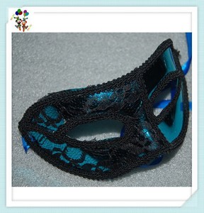 レース付きファンシードレスコスチュームベネチアンマスカレードパーティーマスクレースHPC-0429 - Product Image 5