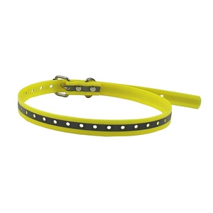<span class=keywords><strong>Collar</strong></span> de Adiestramiento de Agilidad para Perros de <span class=keywords><strong>TPU</strong></span> y Plástico Reflectante de 3/4 Pulgadas con Logotipo Personalizado para Dispositivos de Caza con GPS, Venta al por Mayor de Fábrica - Product Image 6