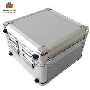 Cassa del Metallo Della macchina Strumento Media Dura di Alluminio Sicuro Sicuro Dell'unità di elaborazione di Trasporto di Viaggio di Caso di Immagazzinaggio - Product Image 6