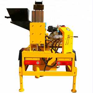 Con dos ruedas WT1-20M móvil de enclavamiento máquina de fabricación de ladrillos de arcilla - Product Image 3