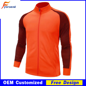 Wholesale OEM sport football solid color training pants without pattern sports jacket - Product Image 5