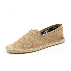 Fabricante Chino, Venta al por Mayor de <span class=keywords><strong>Zapatos</strong></span> de Lona de <span class=keywords><strong>Yute</strong></span> para Hombre, <span class=keywords><strong>Zapatos</strong></span> Casuales de Lona para Hombre - Product Image 3