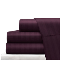 Parure de draps de qualité supérieure 600 fils/cm², 100 % coton, blanc pur, coton à fibres longues, drap de lit Queen