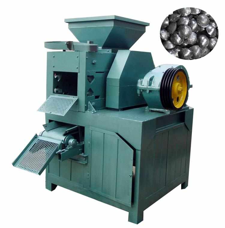Barbekyu Arang Line Produksi Batu Bara Bubuk Debu Briket Mesin Ball Press untuk Dijual