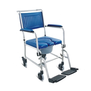 الحمام السلامة الطبية الرعاية المنزلية دليل دش المرحاض صوان كرسي مع عجلات - Product Image 6