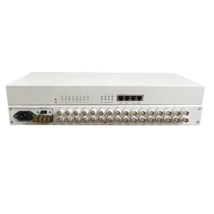 16 E1 to Ethernet protocol converter E1 to ethernet converter  over ip converter for Zyxel DSLAM BTS