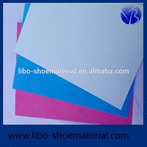 Colorido <span class=keywords><strong>1</strong></span>.5mm no tejido de tablero de <span class=keywords><strong>la</strong></span> plantilla para los zapatos - Product Image 6