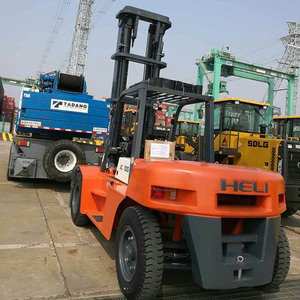 Heli 10 Ton mesin pengangkat barang diesel Forklift sisi CPCD100 bagian - Product Image 2