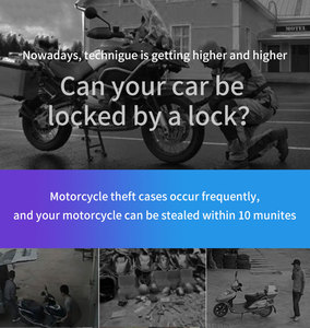 Шпиона 1-способа системы сигнализации мотоцикла Анти-кражи охранная система с водонепроницаемым пультом дистанционного управления - Product Image 4