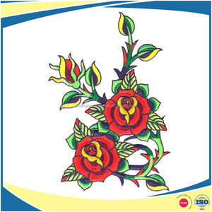 Patchs de fleurs brodés sur vêtements, pièces, patchs personnalisés - Product Image 5