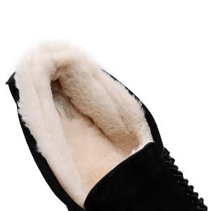 <span class=keywords><strong>Mocassini</strong></span> Invernali da <span class=keywords><strong>Donna</strong></span> Neri alla Moda, Comodi, con Fodera in Ecopelliccia - Product Image 5