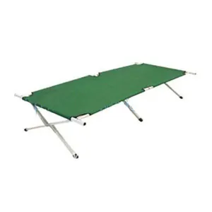 Ultralight Compact Travel Outdoor Aluminum Camp Metal Beds Folding Bed Camp Tent Bunk Cot