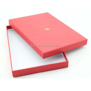 Logo personnalisé de luxe carton de présentation boîte de t-shirt nouvel an lunaire noir <span class=keywords><strong>rouge</strong></span> emballage de boîte-cadeau - Product Image 5