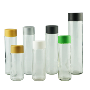 <span class=keywords><strong>Bouteille</strong></span> <span class=keywords><strong>en</strong></span> <span class=keywords><strong>verre</strong></span> de 500 ml de forme cylindrique pour boisson, <span class=keywords><strong>bouteille</strong></span> d'eau <span class=keywords><strong>Voss</strong></span> avec bouchon à vis <span class=keywords><strong>en</strong></span> plastique - Product Image 4