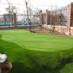 Вечнозеленая зеленая трава для самостоятельной сборки, съемная мини-Садовая трава для гольфа