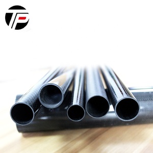 Fábrica de producir de 3 <span class=keywords><strong>K</strong></span> 100% tubo de fibra de carbono de tubo de fibra de carbono - Product Image 2