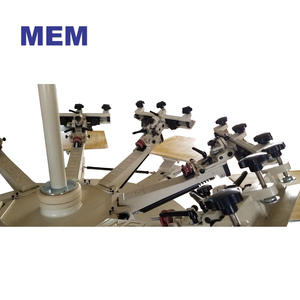 ZB-8 Chất Lượng Cao 8 Trạm Bán Tự Động Quay T Áo Sơ Mi Lụa Màn Hình Máy In - Product Image 2