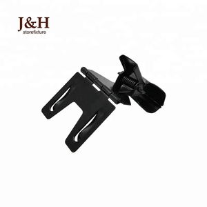 ที่แขวนป้ายราคาอาหารแบบหนีบ J&H Custom Supermarket ทำจากโลหะสีดำพับได้ สำหรับร้านเบเกอรี่ - Product Image 3