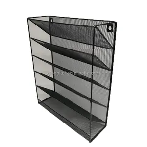 <span class=keywords><strong>Organiseur</strong></span> <span class=keywords><strong>mural</strong></span> suspendu en fil métallique, pour <span class=keywords><strong>bureau</strong></span>, maison, école, ménage, lime, magazine, documents - Product Image 1