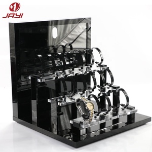 Sedex Factory Custom <span class=keywords><strong>Made</strong></span> Retail Nieuwe Acryl Horloge Display Stand Set - Product Image 2