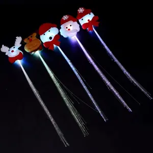 Christmas led flashing hair braid