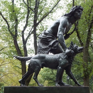 Sculpture de chien de chasse en bronze, 160 cm de haut, 200 kg, moulage personnalisable, décoration de jardin - Product Image 5