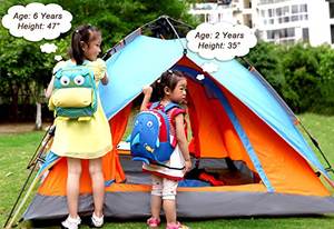 Hayvan Mini oynak çocuklar yalıtımlı yürümeye başlayan sırt çantası emniyet kemeri tasma çocuk okul öncesi öğle yemeği kutuları taşıma çantası okul çantaları - Product Image 5