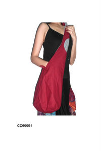 Sac à bandoulière en coton pour femmes, sacs de courses, en toile - Product Image 1