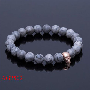 Nuevo popular hombres adecuados de yiwu mercado mayorista de piedras preciosas perlas pulsera - Product Image 1
