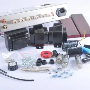 Classe a 6n2 6p1 amplificador de tubo válvula hifi kit diy