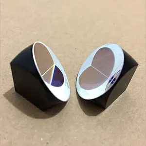 Vidro óptico Prisma Estação Total Reflexão Refletor de Canto de Cubo