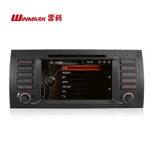 7'' 1 din di navigazione per auto autoradio gps per bmw e39 con originale ui con all-in-one funzioni dj7061