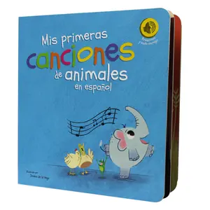 Customized baby sound book for children