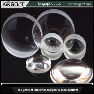 중국의 맞춤형 광학 유리 렌즈 10-200mm 구형 렌즈 망원경 무색 렌즈 제조업체 - Product Image 5