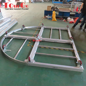 <span class=keywords><strong>Palco</strong></span> Mobile 8 X 8 Piedi con Rialzo per Batteria e <span class=keywords><strong>Fronte</strong></span> Curvo per Concerti - Product Image 3