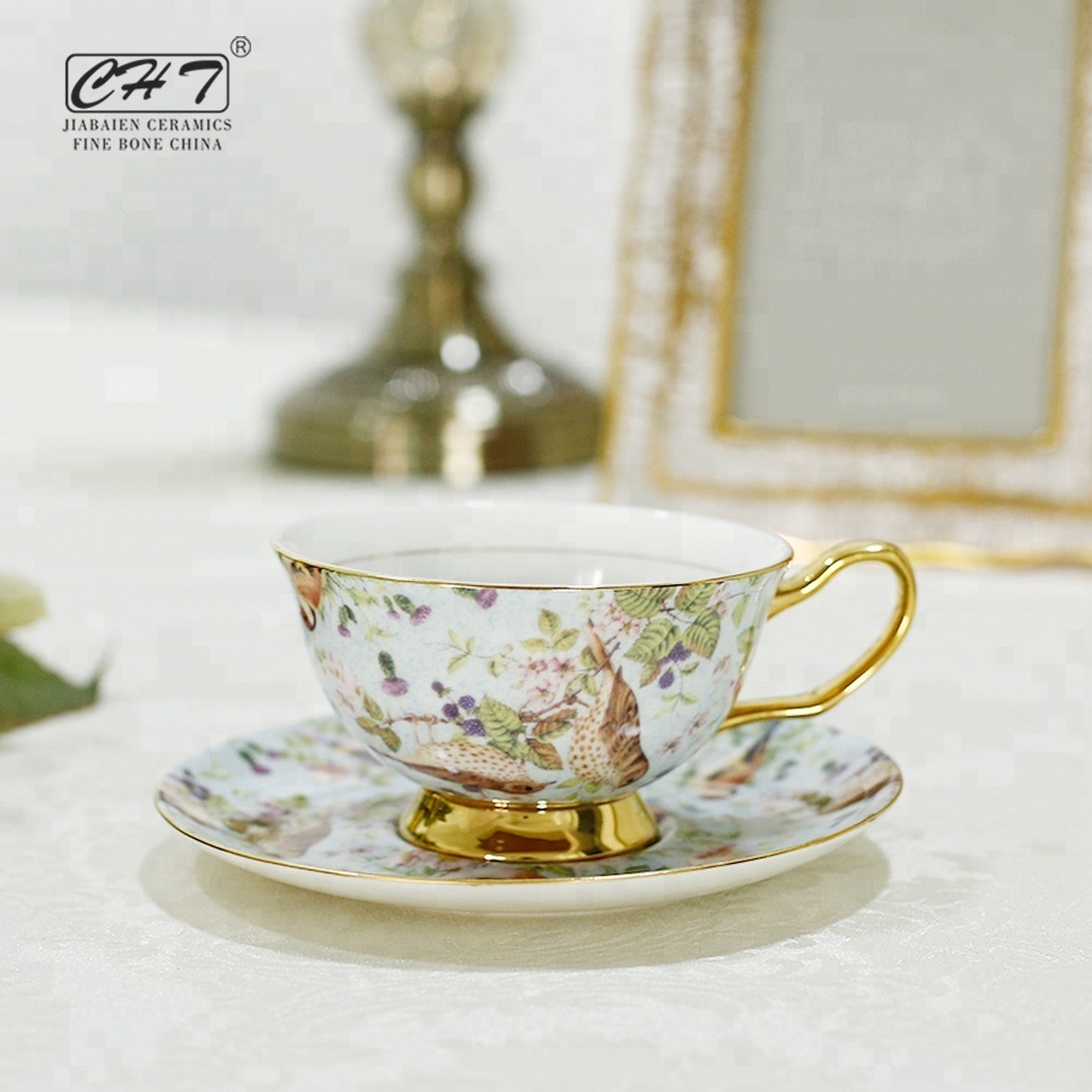 Günstige Großhandels-Teesets aus Bone China mit Vintage-Teetassen und Untertassen zum Verkauf| Alibaba.com