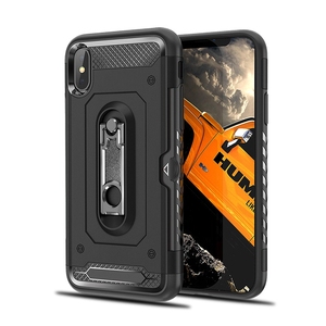 Híbrido de la <span class=keywords><strong>pc</strong></span> tpu shockproof <span class=keywords><strong>Hummer</strong></span> soporte funda de teléfono móvil para el iPhone X plus - Product Image 3