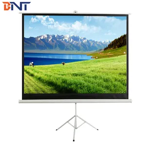 Grote Pull Up 100 Inch Draagbare Floor Projector Screen Statief Scherm